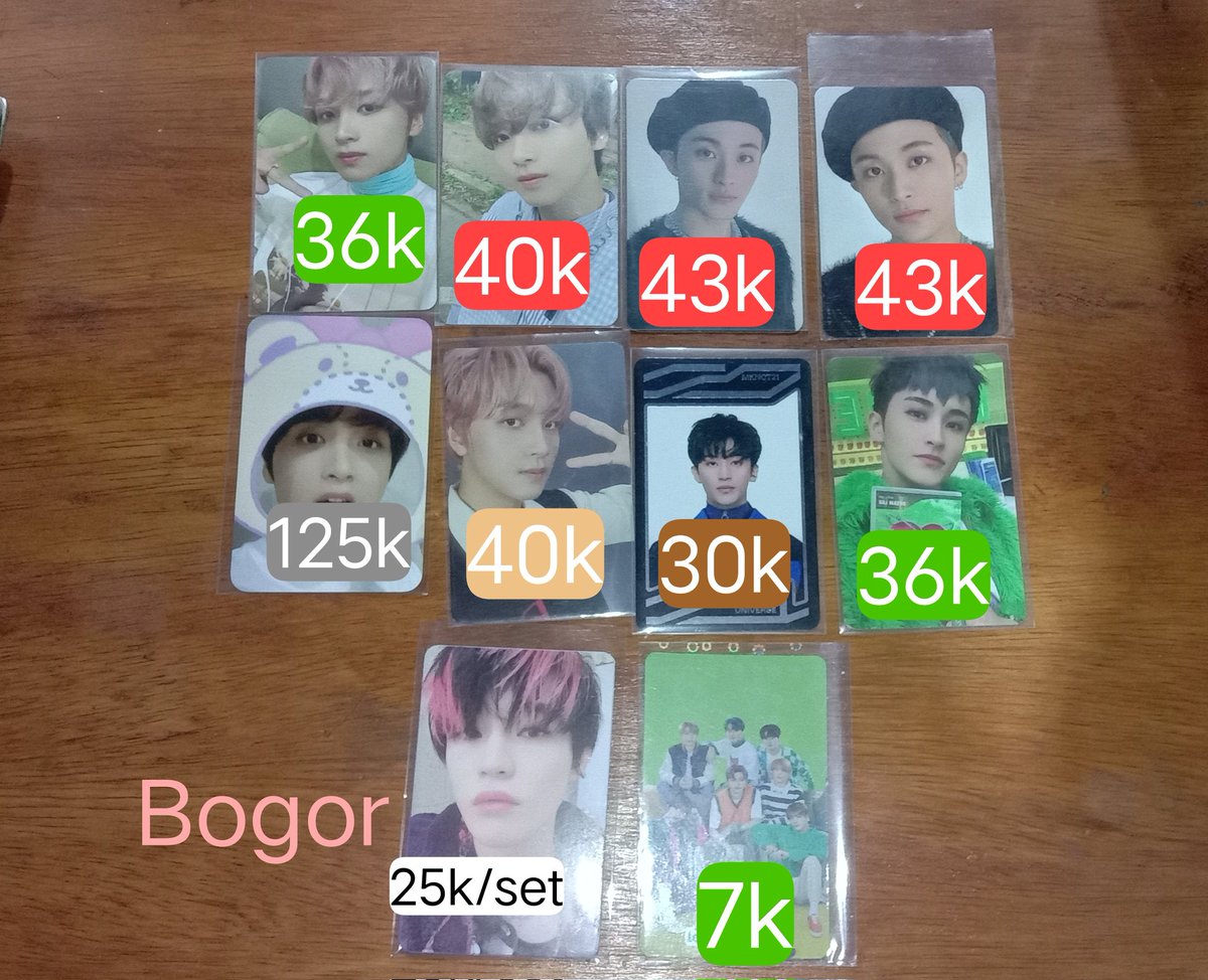 Ffellyxx's tweet photo. @fungvrling Wts Album glimo nya kak sama PC haechan , mungkin minat kak dom Bogor https://t.co/SDbyfKPKO4