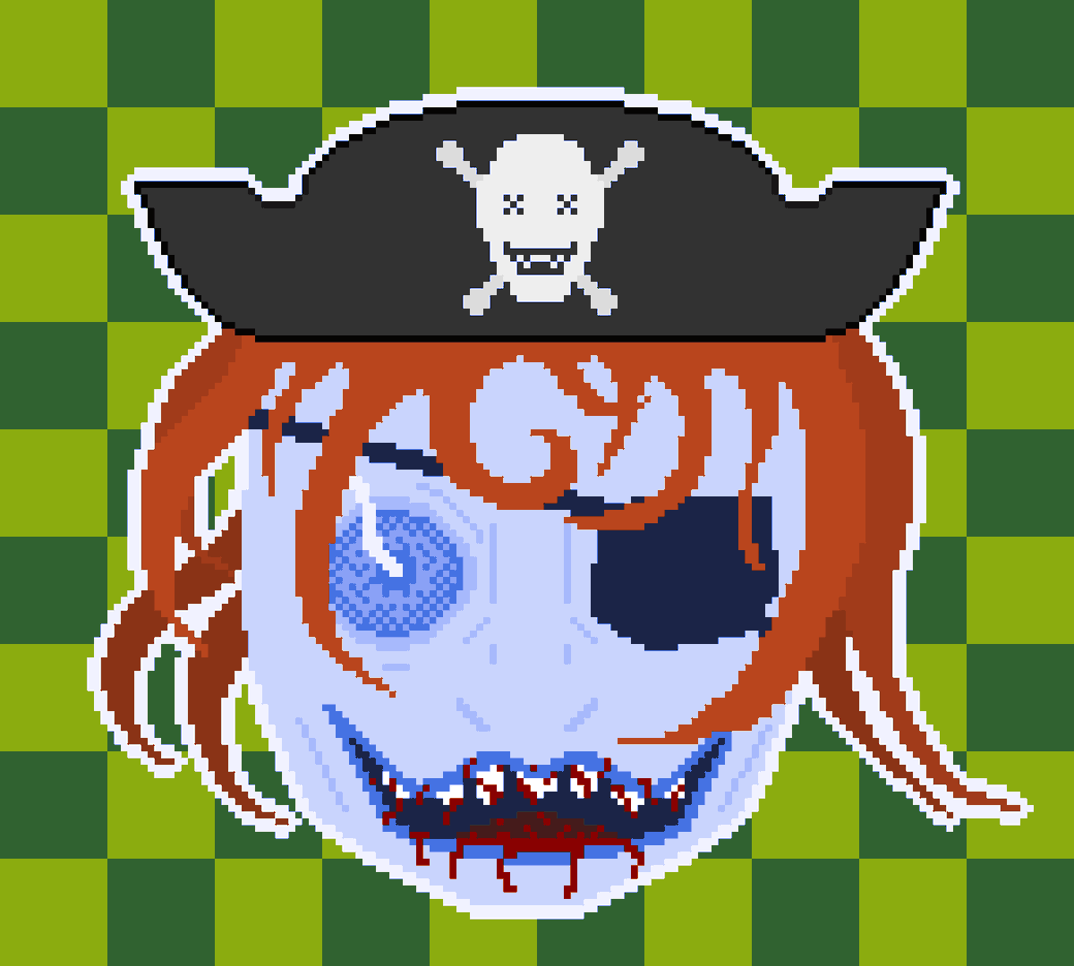 Kil0sART's tweet photo. Don't know what to do anymore #pirate #pixelart #aseprite https://t.co/gKD4oauA3F