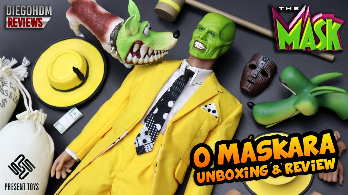 diegohdm's tweet photo. No ar o Unboxing e Review do MÁSKARA em escala 1/6 da Present Toys😁
➡️ https://t.co/5u7p7YHsgJ
Máskara no Aliexpress:
➡️ https://t.co/Bl8J1km0qk
#themask #mask #jimcarrey #omaskara #unboxing #review #diegohdm #onesixthscale #hottoyscollectibles #actionfigures #nostalgia https://t.co/OCTxc2SM1x
