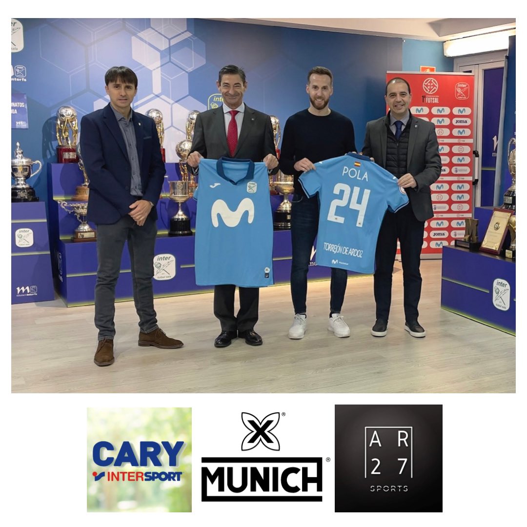 Guerrerofutsal's tweet photo. ✔️ 👌 Movistar Inter FS realizó la presentación de Pola en el Museo Interista #futsal #pimera https://t.co/Rgoscd7FGo