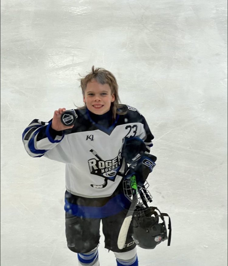 Congrats to my boy on earning POG today. Proud of you. <a href="/YouthHockeyHub/">YHH</a> #Squirtacular