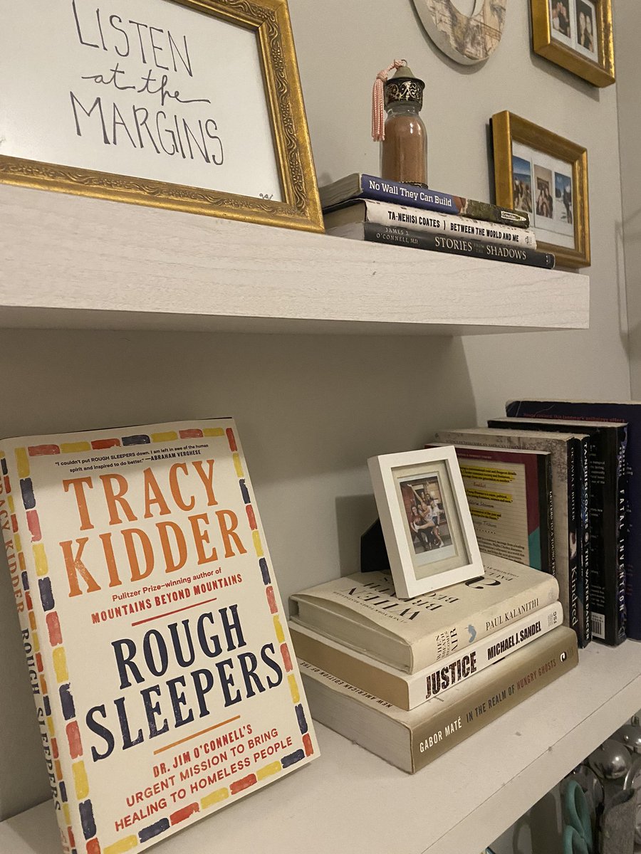 Officially added #RoughSleepers to the collection today. Here’s a glimpse, including *two* books about @BHCHP. So excited to read !