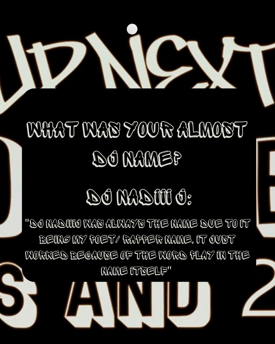 Angelica_media's tweet photo. It was only right that we asked our cast a few questions💿🎧🎤🎶 And the burning question we had for our #DJs what was you’re almost DJ Name? Take a look at the answers 👀🧐#NationaLDJDAY #AMMEDIA https://t.co/7tcTpHMTQJ