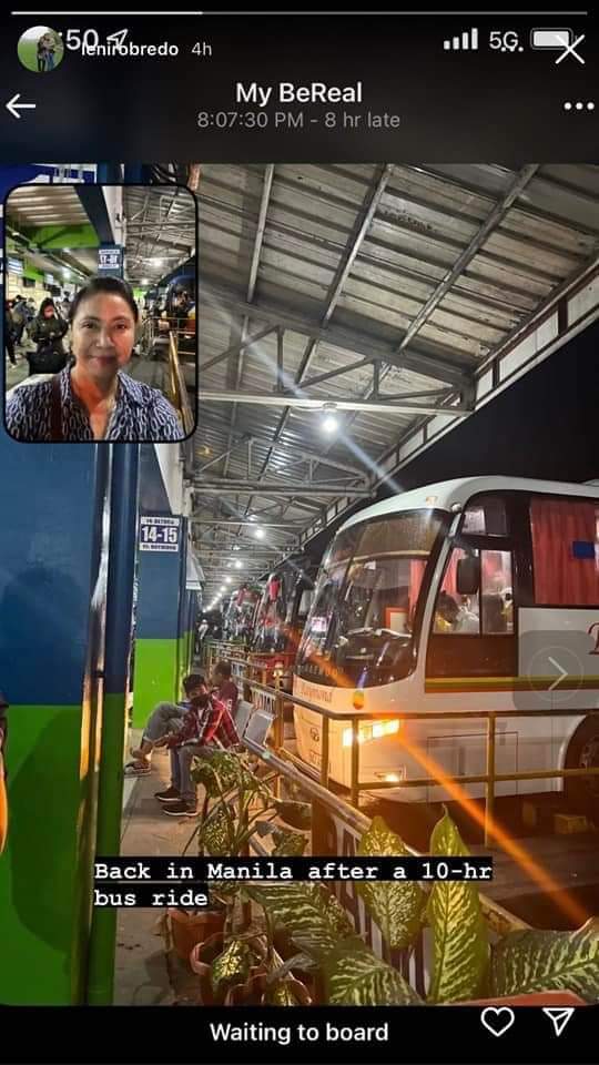 Tapos na ang US at Europe lamyerda. Back to bus na, malapit na mag eleksyon, back to laylayan narrative na tayo - Leni Bobredo 
Hahahahhadouken 🤣🤣🤣🤣