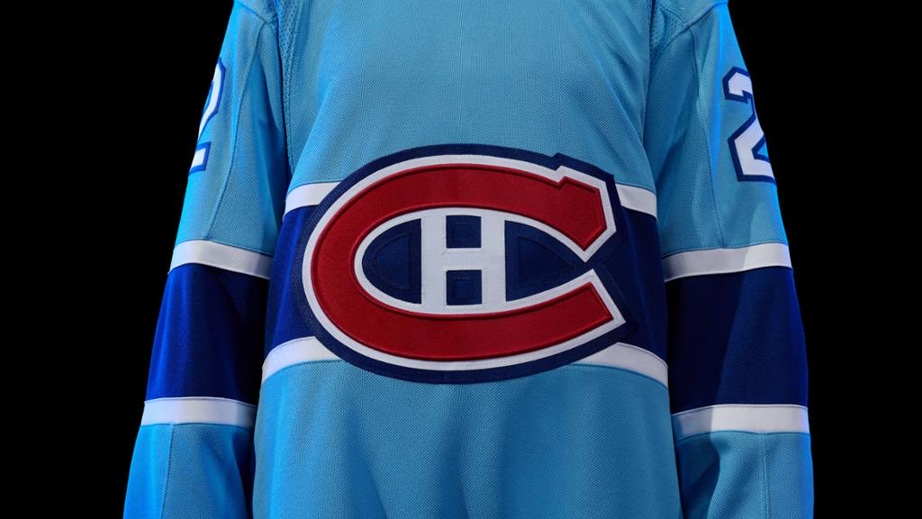 DavidDwork's tweet photo. The Canadiens will be wearing their Reverse Retro unis tonight against the Panthers. It’ll be the fifth time this season Montreal has worn these blueberry blue beauties. 

So far when wearing them the Habs are 0-4-0 while being outscored 18-5. https://t.co/eWFXWMdE1w
