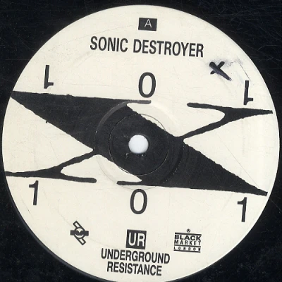 GENTE MEU USER NAO É SONIC DESTROYER POR CONTA DO JOGO DO SONIC, É POR CONTA DESSE DISCO JEFF MILLS + MIKE BANKS X-101 #UNDERGROUNDRESISTANCE