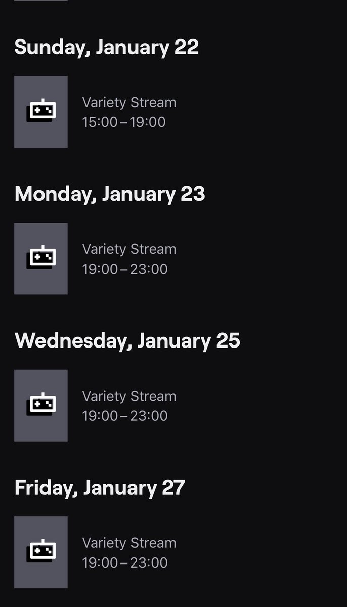CobaltVelvet1's tweet photo. I’ve got a schedule! Check out twitch if you fancy watching me bumble my way through retro games and cute indie games. Gonna be on a cycle so every second day of a week apart from the double whammy of Sunday and Monday. https://t.co/VHkVRpS7jC