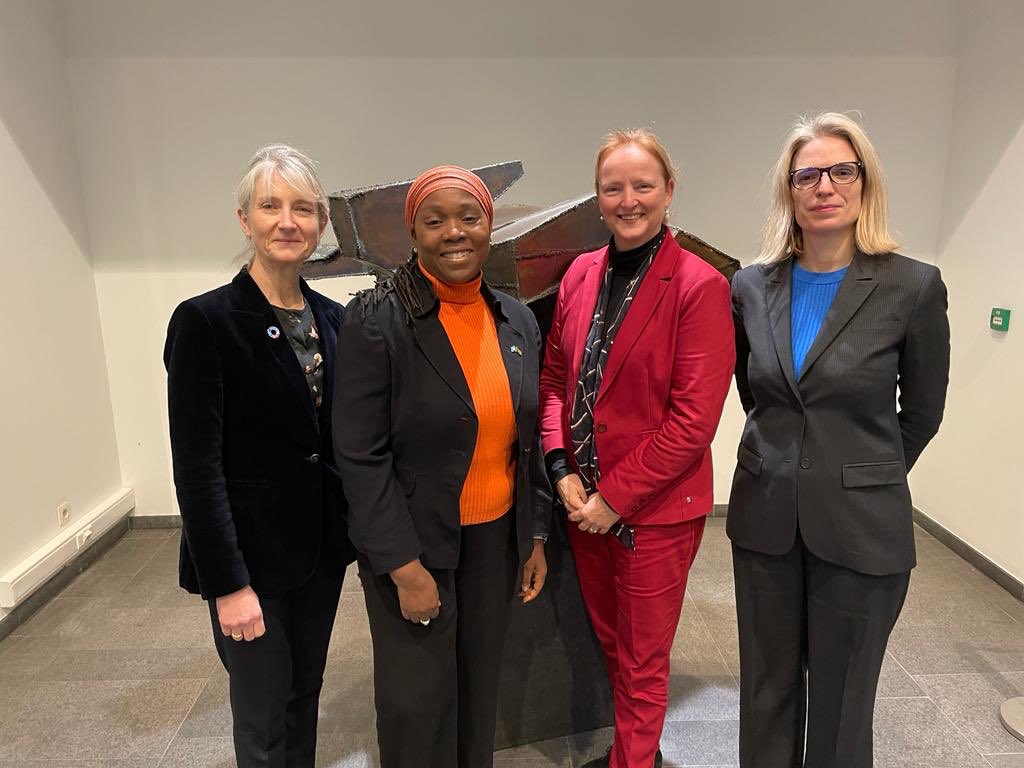 DSRSG/RC/HC @NyantiSara was in Brussels this week with Amb of the NL to South Sudan Marianne Schipper to rally support to UN led efforts to shift from humanitarian assistance to development and peace action. #EU a key partner on this path. The people of #SouthSudan deserve this.