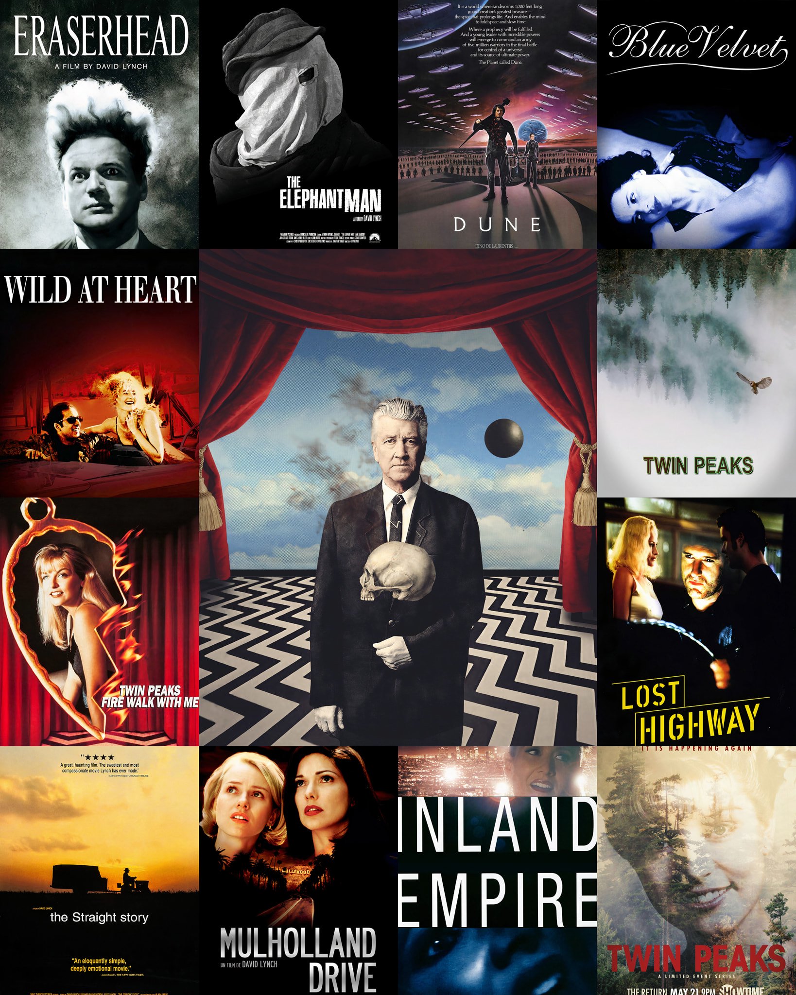 Happy 77th birthday to \The Creator Of Dreams\ and one of the greatest living filmmakers, David Lynch 