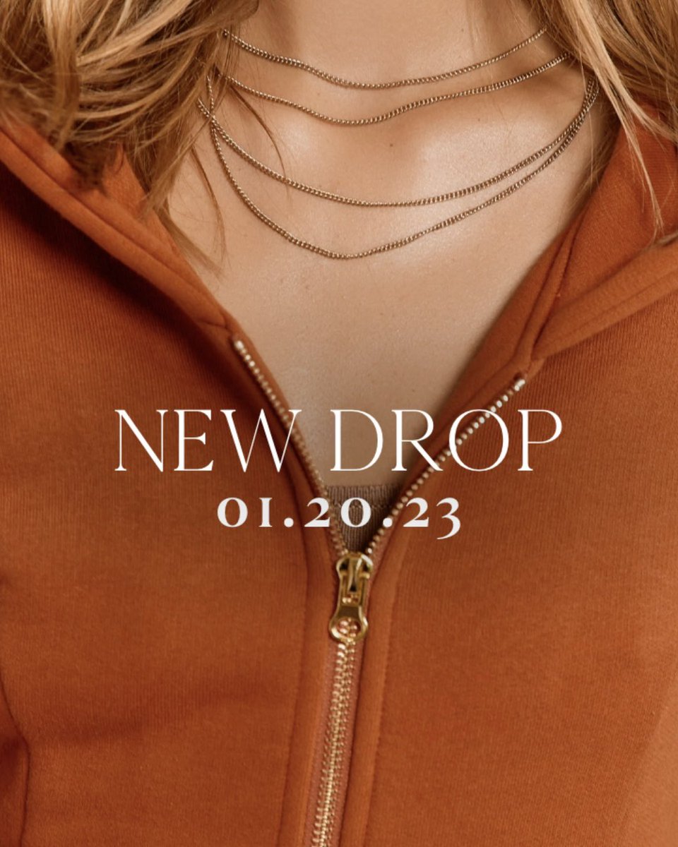 Our new collection #CozyCapsule launches tomorrow! #StayTuned 🧡