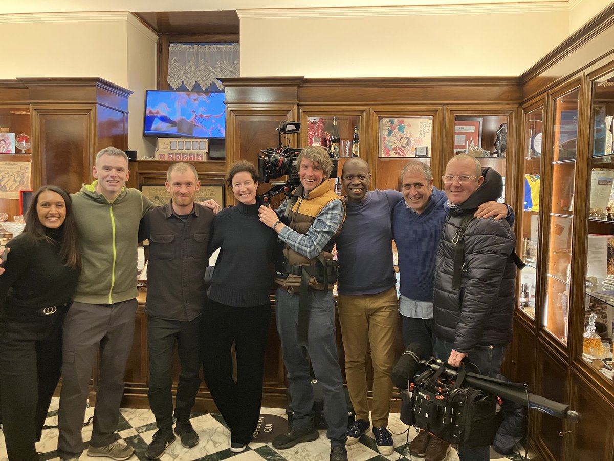 That’s a wrap! ‘Clive Myrie’s Italian Road Trip.’ ⁦<a href="/BBCTwo/">BBC Two</a>⁩ ⁦<a href="/BBCiPlayer/">BBC iPlayer</a>⁩ Coming soon!