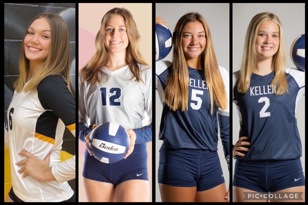Brian Gosset (@gosset41) on Twitter photo 7 Fort Worth area high school volleyball players were selected to the TSWA 6A all state team this week…4 from Keller ISD
<a href="/laineepyles11/">Lainee</a> - Ridge
<a href="/Reagansharp22/">Reagan Sharp</a> - Keller
Kea Whillock - Keller
<a href="/PolivkaTaylor/">Taylor Polivka</a> - Keller
Check out the DFW list here star-telegram.com/sports/dfwvars… 7 Fort Worth area high school volleyball players were selected to the TSWA 6A all state team this week…4 from Keller ISD
<a href="/laineepyles11/">Lainee</a> - Ridge
<a href="/Reagansharp22/">Reagan Sharp</a> - Keller
Kea Whillock - Keller
<a href="/PolivkaTaylor/">Taylor Polivka</a> - Keller
Check out the DFW list here star-telegram.com/sports/dfwvars…