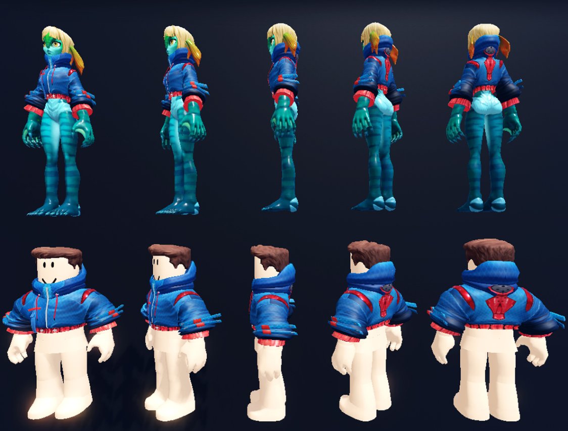 So I finally completed the Samurai Jacket collection! I really like the way this turned out and I hope you guys like it too😊
roblox.com/catalog?Keywor…

#ROBLOX #RobloxDev #RobloxUGC #robloxclothing <a href="/Roblox/">Roblox</a>