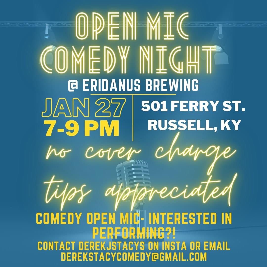 CitizenMurdock's tweet photo. Catch me at my show Spitballing next Wednesday at the Cellar door. Can you spot the joke written by #chatgpt ? Then I’ll be hosting a show in Russell KY next Friday night. #gaycomedian #standupcomedy #huntingtonwv #russellky https://t.co/HJdZJAgyPI