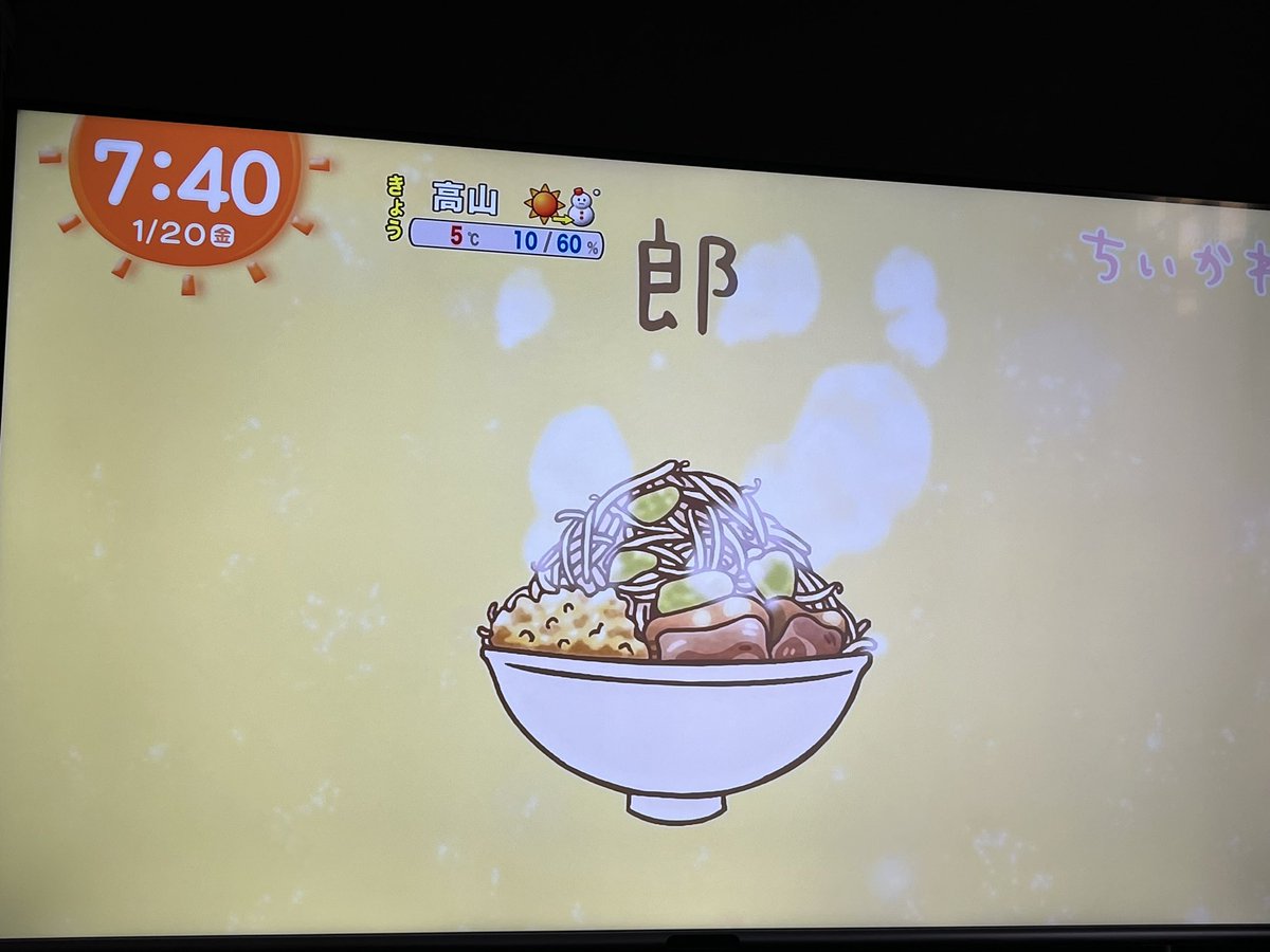 ちいかわ、飯テロ回でしたか! 