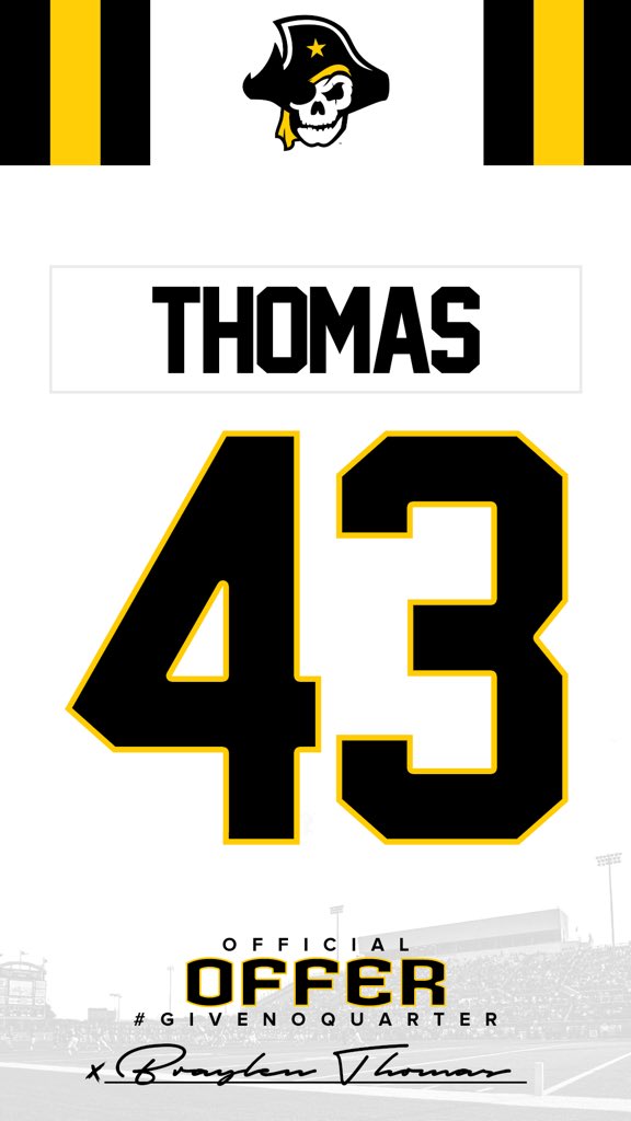 Blessed to receive an offer from Southwestern University.