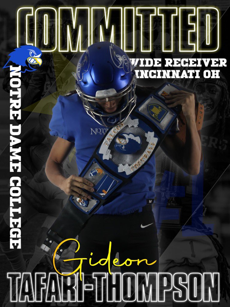 GiddyT13's tweet photo. I wanna thank God and my Coaches for this opportunity Imma make the best out of it 🔵⚫️ @Coach_Chestnut @CoachBerry3211 @CoachKRJones https://t.co/bFGWvSEIA0