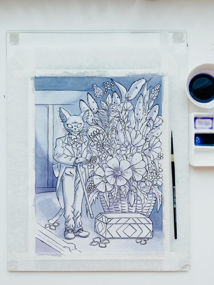 ellenkency's tweet photo. Fazendo sombra #ArtistOnTwitter https://t.co/6l7TEouhwA