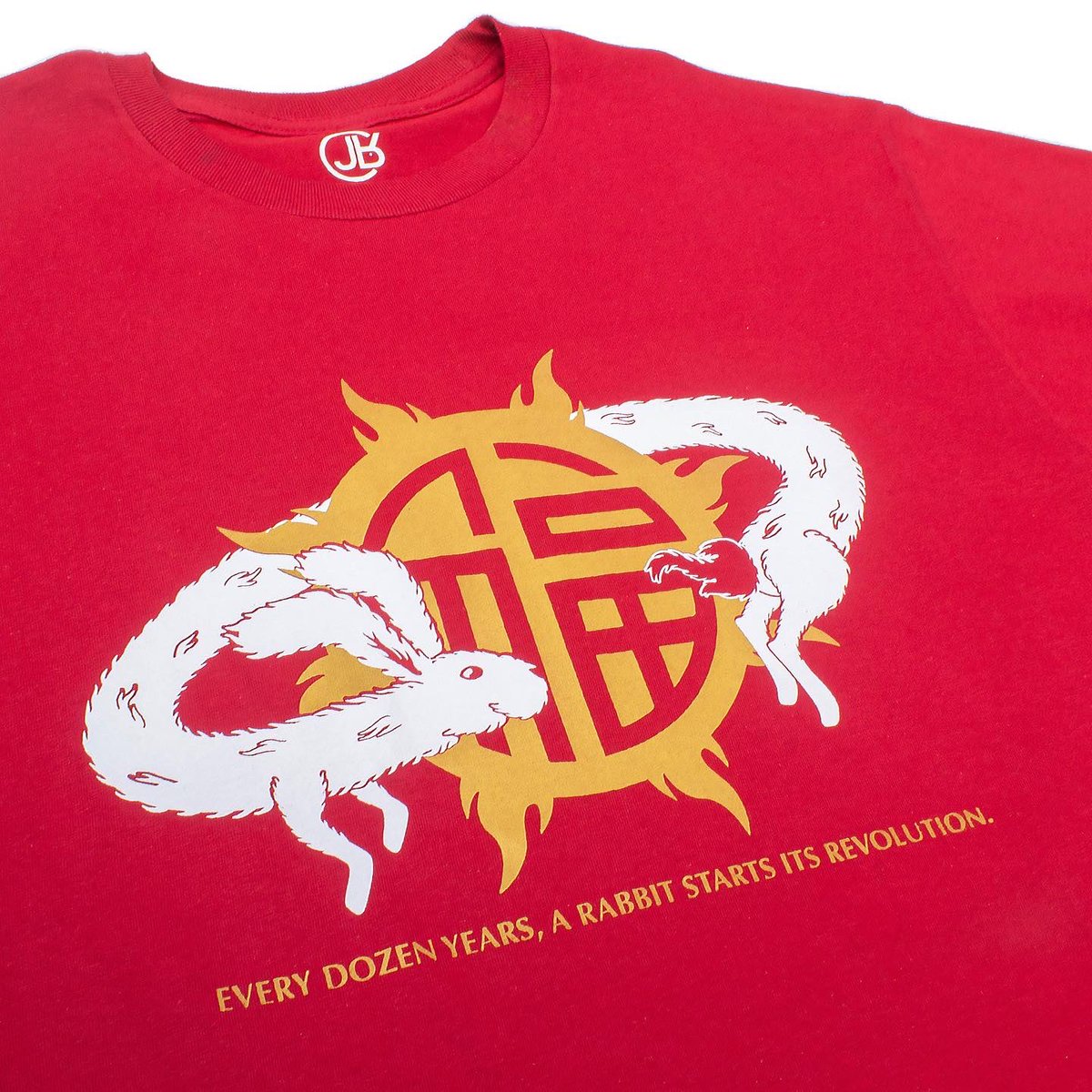 ‘Luck Dragon’ Tee
$15 
1/3 of our ‘Year of the Rabbit’ drop releasing on Lunar New Year 🐰🧧
