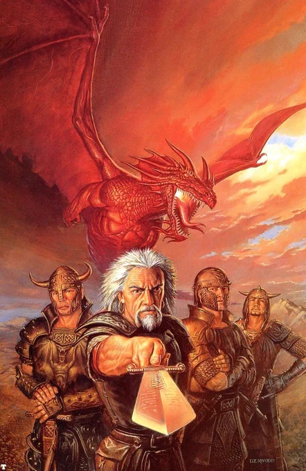 Wayward Knights by Todd Lockwood 