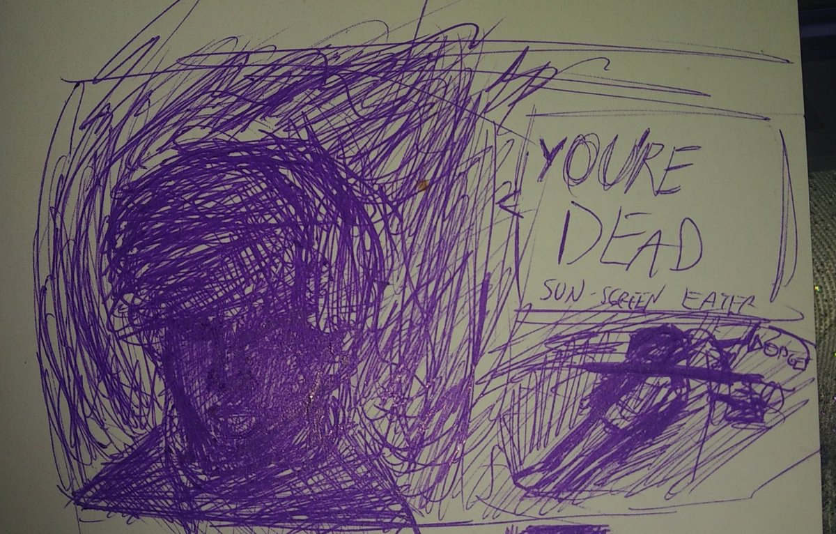 Piermichele10's tweet photo. Albert "youre dead sunscreen eater", sunscreen eater: "dodges", albert with an actual weapon 🥶 @AlbertsStuff https://t.co/WenpAK6XAw
