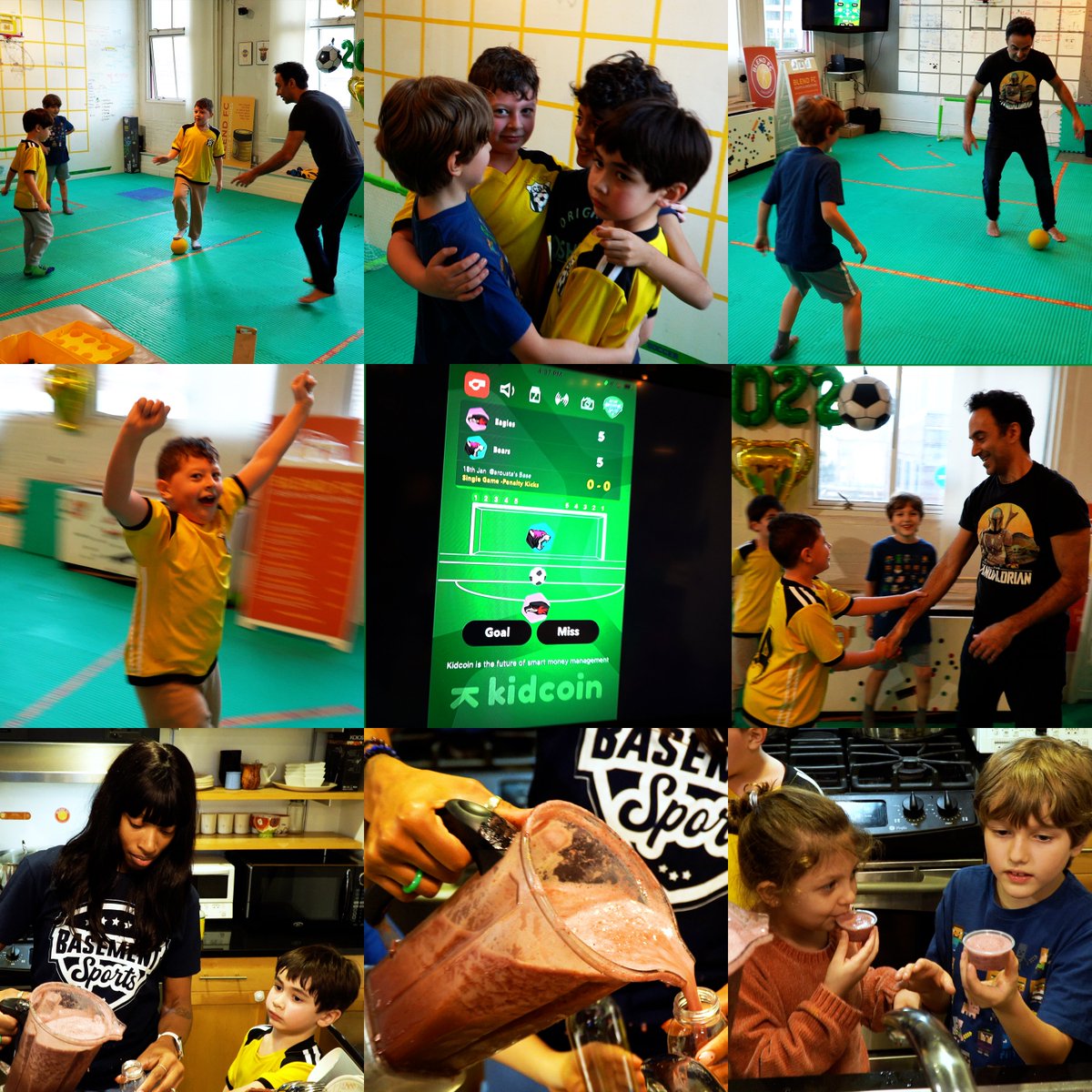 The Basement Sports 2023 Winter Camp charges on! Our most recent camp included an electrifying coach v. kids soccer match and healthy, all-natural smoothies courtesy of our partner Blend FC.

To sign up for the sports camp, visit basementsports.com. #youthsports #sportscamp