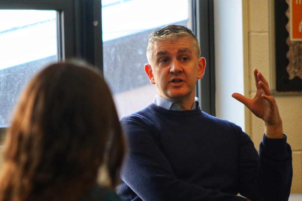 CollegeMerlin's tweet image. Former Merlin College and current University of Galway student Patrick Kelly spoke to the 5th Year history students about the RSR project in leaving cert. 

Thank you Patrick for coming in to the school and we wish you every success in the future!

#HistoryWeek2022