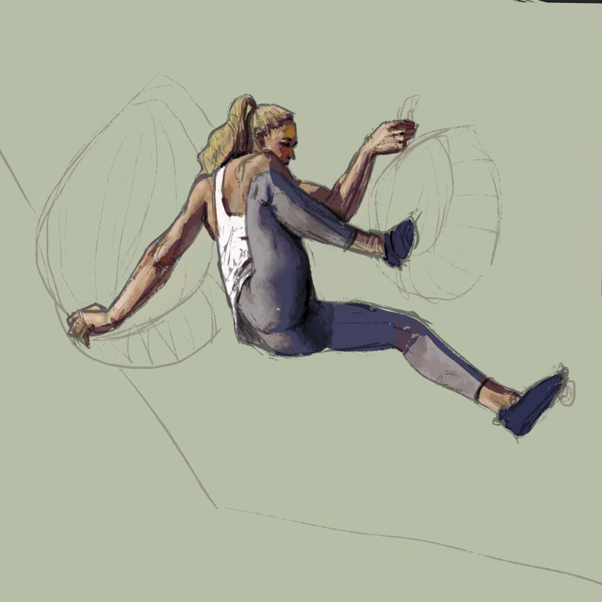 My drawing of the legendary bouldering champion Janja Gambret

Sketch vs final

#art #figuredrawing #ArtistOnTwitter