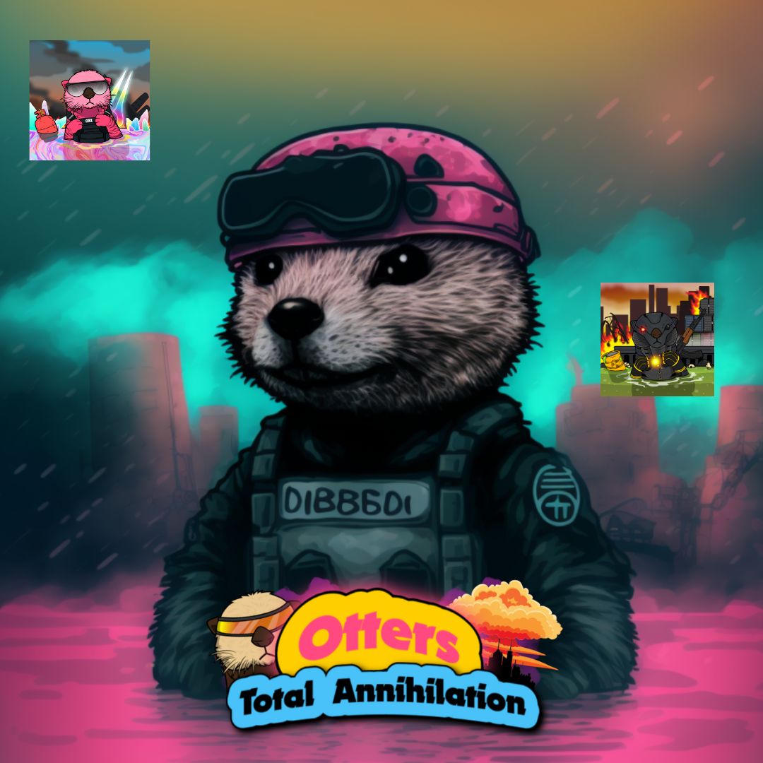 Some designed storyboard NFT art from the project Otters: Total Annihilation - it's out of this world! #OttersTotalAnnihilation #NFTArt #CryptoArt 

Will you be keeping an eye on our launch day March 23rd? 👀