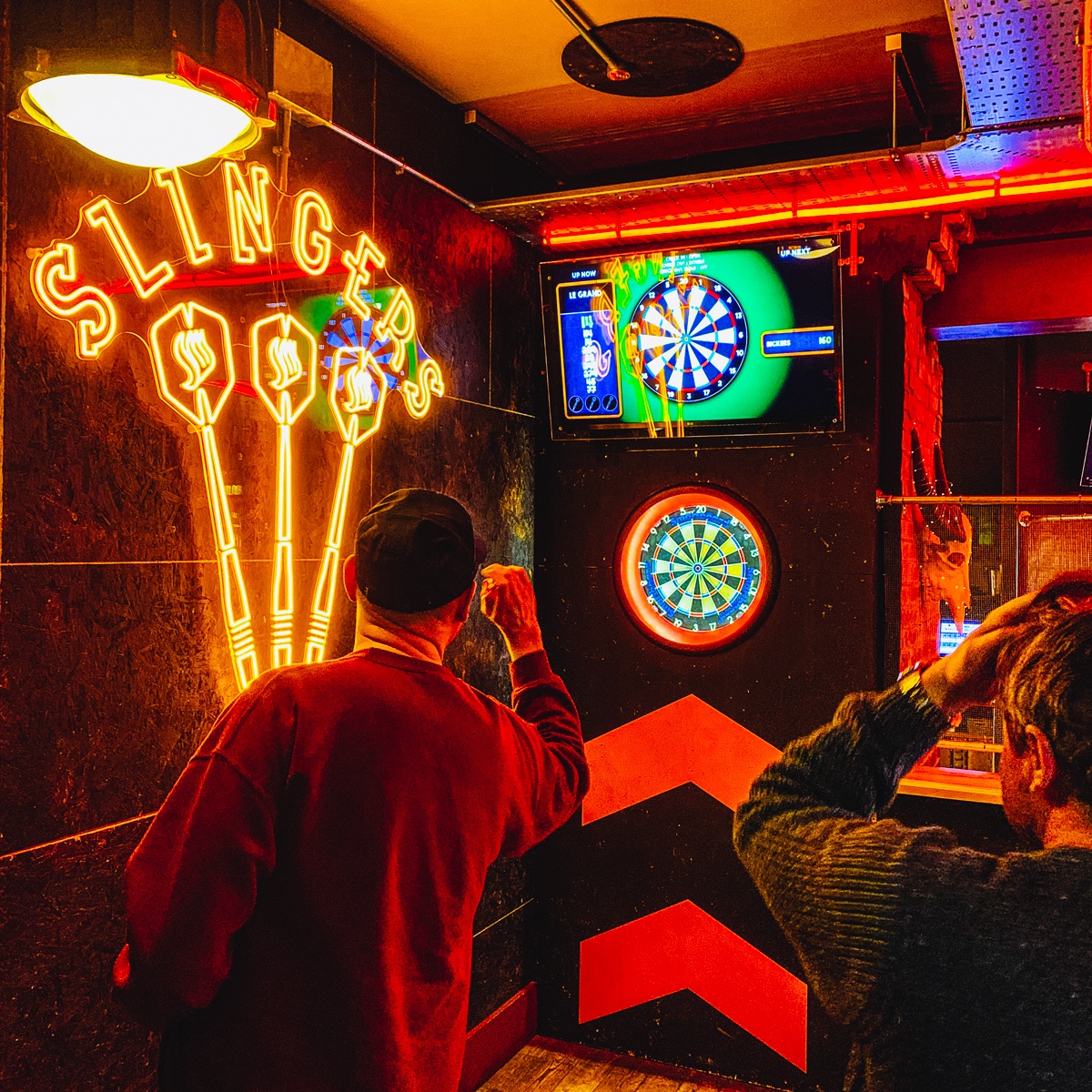 Great opening launch of Slingers Cambridge tonight. Thanks, guys! Some decidedly average darts from the BrewBoard crew. Great grub though, and as a stroke of luck, also some pretty decent beer...😉