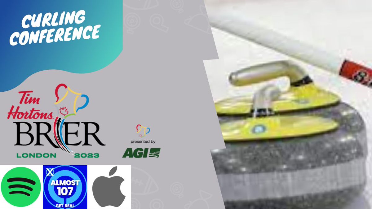 LucasArgier's tweet photo. HARD, Line's good. YEP! On this week's episode of "Almost 107", we will be looking at the history of Curling in London as well as giving listeners a preview of the upcoming Tim Hortons Brier Curling Championships held in London, ON. 

https://t.co/SzXUMaRwlO https://t.co/u1vSlydfWe