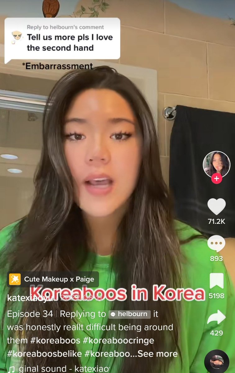 Tweetie90881016's tweet photo. Y'all go watch her vids. Foreign teenage girls sexually harassing others ain't cute or quirky. The girls were talking to men twice their age and could literally be taken advantage of. They were actively seeking out pedophiles to statutory rape them. #koreaboos https://t.co/67RdF1I5SW