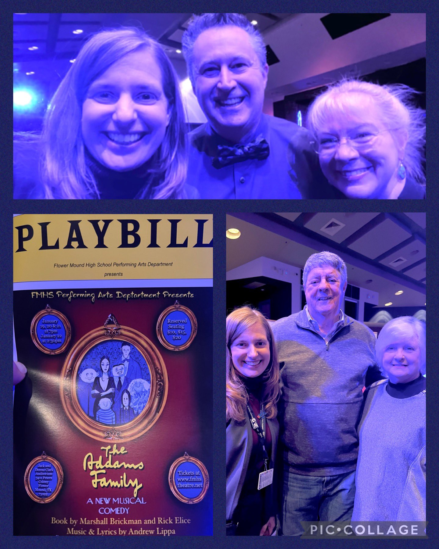 Lori Rapp on X: What a fun evening seeing the opening night for  @FlowerMoundHS Theatre production of The Addams Family! It was outstanding-  So proud of the students and staff! I also