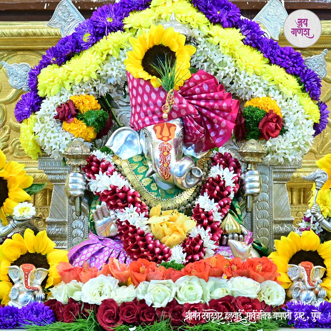 DagdushethG's tweet photo. || गणाधीशा भालचंद्रा गजवक्रा गणराया,
वक्रतुंडा धुम्रवर्णा गणपती बाप्पा मोरया ||

https://t.co/CW7Tnb7MzJ

#shrimant #dagdushethhalwaiganpati 
#shrimantmoraya
#shrimantdagdusheth
#dagdusheth #dagdushethganpati #pune #punekar #suvarnyug #maharashtra #mumbai #devotional #hindu https://t.co/FzkeFf4zRH