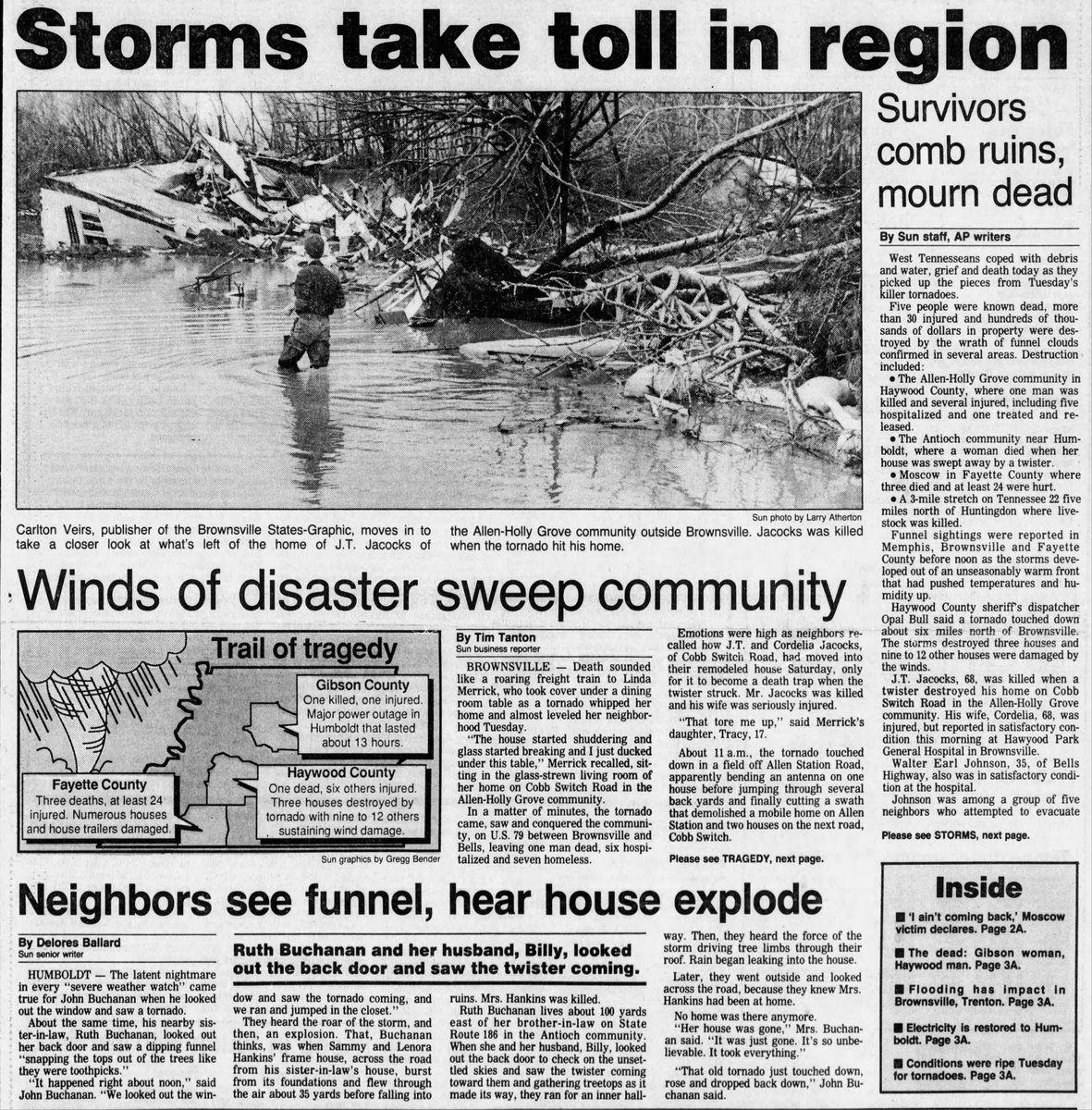 WX History on Twitter "January 19, 1988 An outbreak of 14 tornadoes