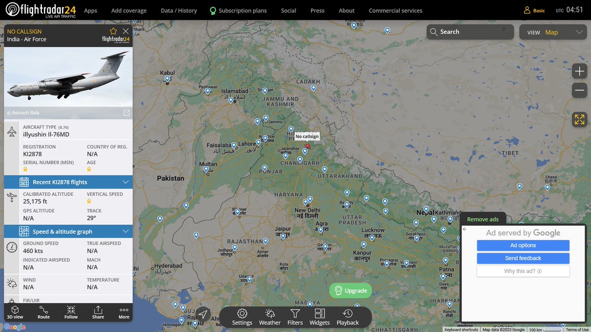 IAFSpotter's tweet photo. the usual #IAF #IL76MD flight to Northern Borders, 

#KI2878 #8002DB https://t.co/WC4iRgW3jE