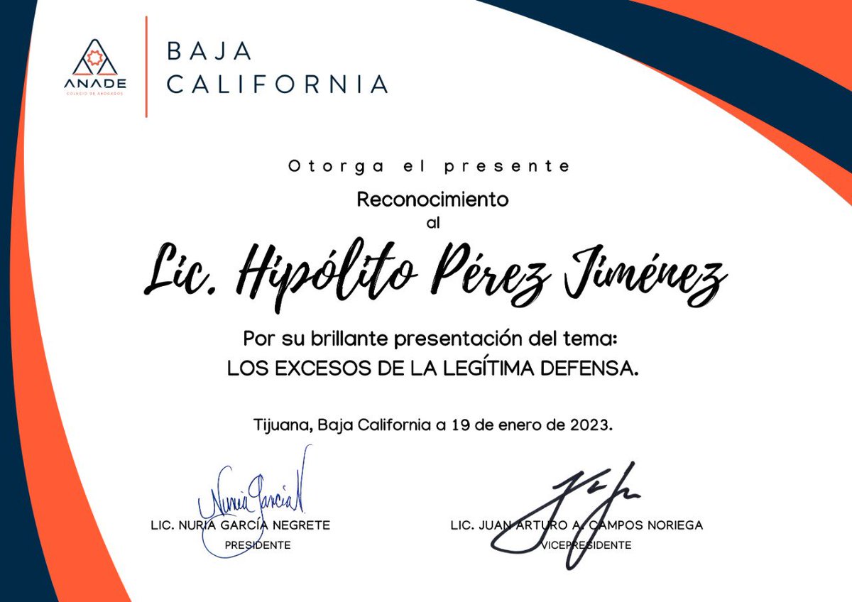 AnadeBaja's tweet photo. ⚖️ Excelente exposición del Lic. Hipólito Pérez Jiménez, especialista en materia penal.
#ANADEBC https://t.co/LOSPCnrTTB