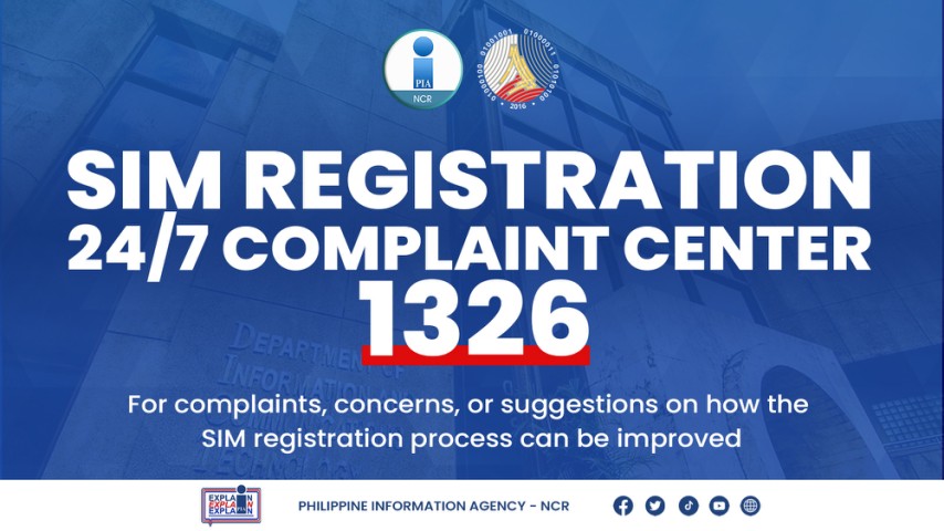 PIA_NCR's tweet image. DICT Spokesperson and Undersecretary Anna Mae Yu Lamentillo once again reminded mobile subscribers of their 24/7 hotline where the public can report issues related to the SIM card registration

READ: pia.gov.ph/news/2023/01/2…
#SimCardRegistration