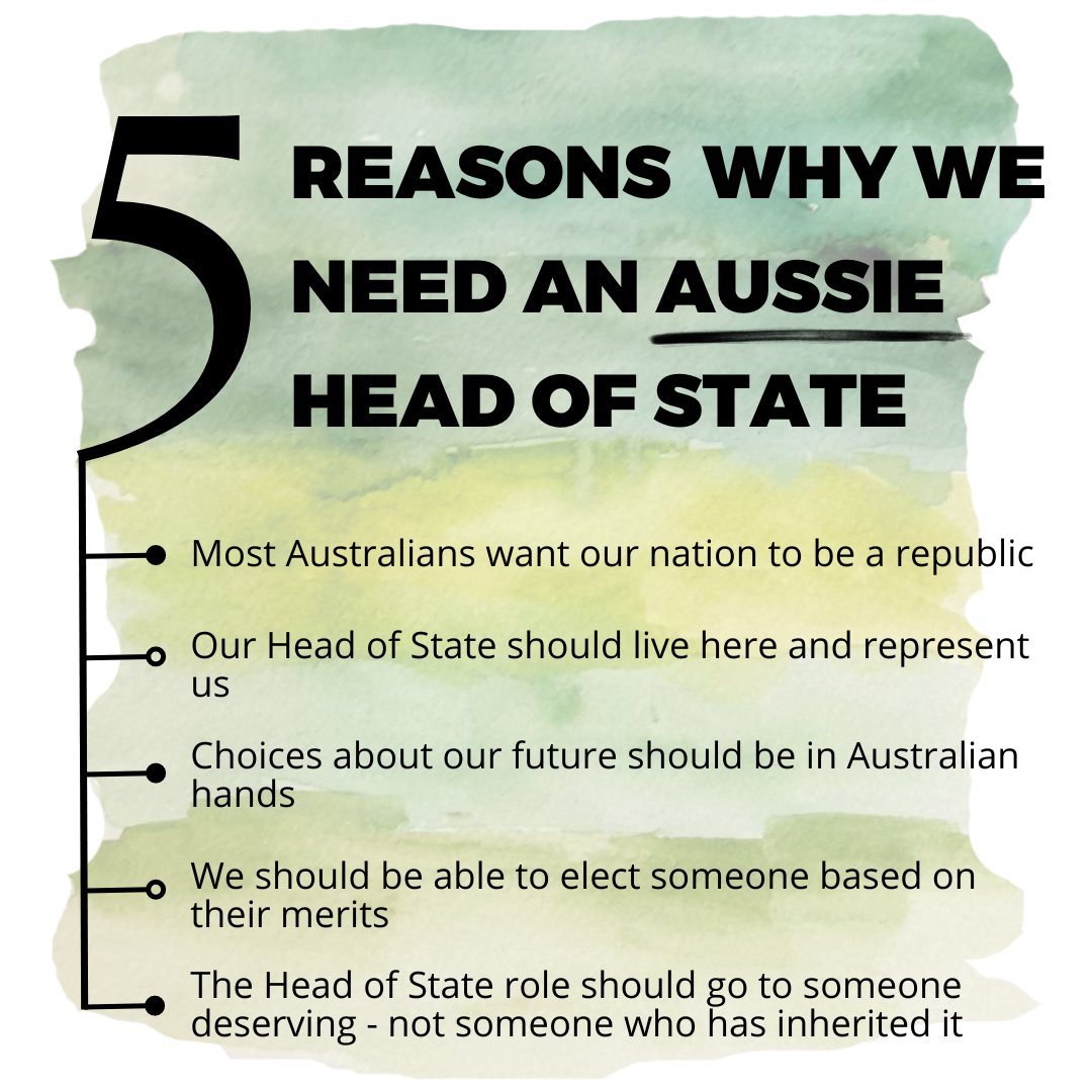 Australian Republic Movement on Twitter "🙌 Here’s five (of the many) reasons why Australia