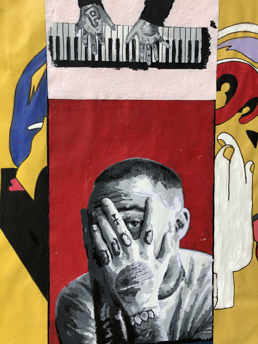 woodybanx's tweet photo. My first Mac piece. Painted about 3 or 4 years ago when I was living in Eugene. Time flies!
#HBDMac https://t.co/1TsYc5UrIq