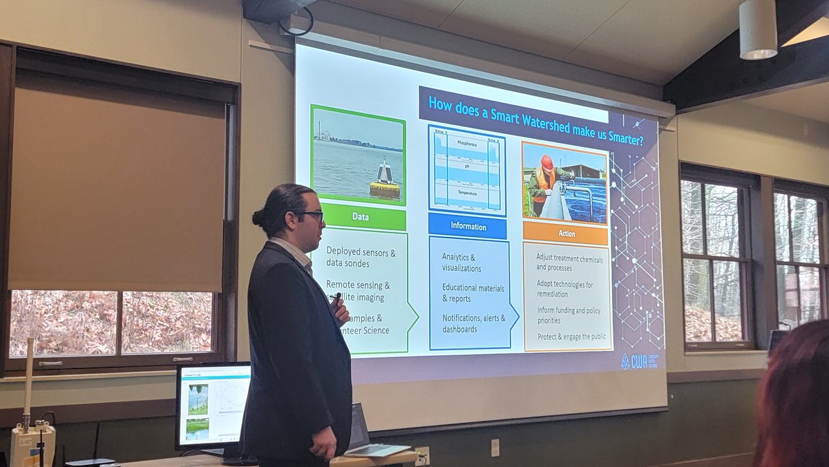 EddieGreatLakes's tweet photo. Had a wonderful time with @CLEH2OAlliance @clevemetroparks and many others to talk about the many new sensors @freeboardtech @LimnoTech deployed on #LakeErie #GreatLakes https://t.co/t1dLP0qawt