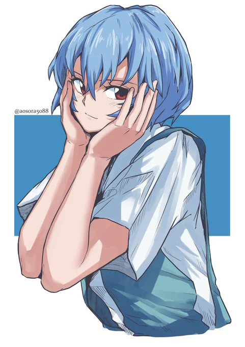 #Evangelion加筆  影つけた 