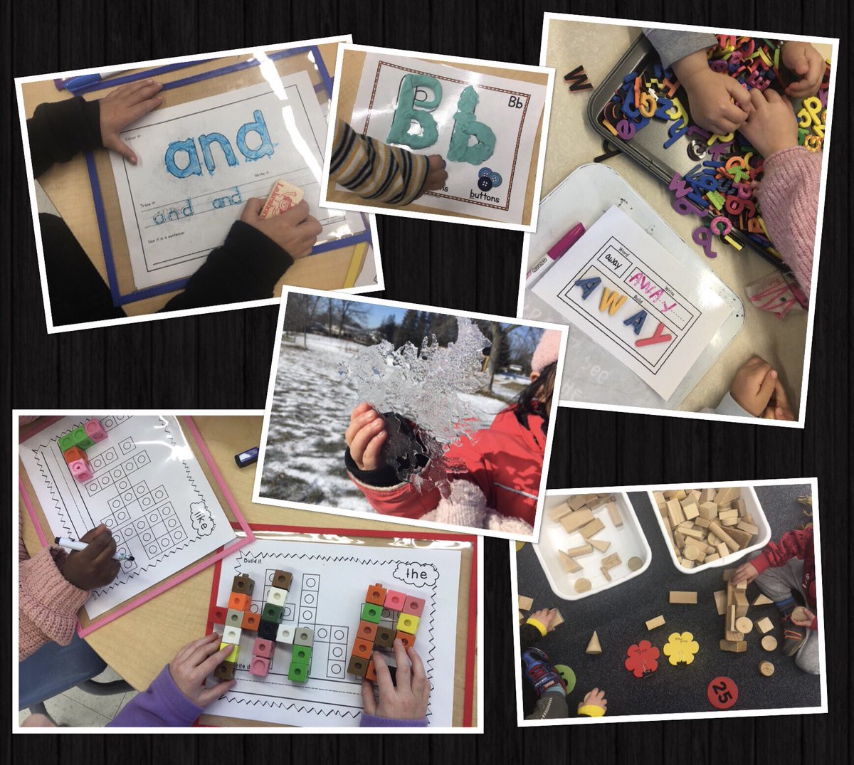 A few snippets of our learning and play this week. Hope everyone enjoys the PA day tomorrow. 😊❄️