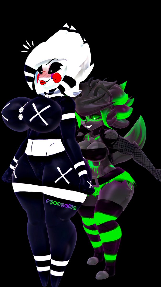 ryangalindo76's tweet photo. Chemical is a little sassy 😈

#FNAF #cryptiacurves https://t.co/S5UcwxdzVi