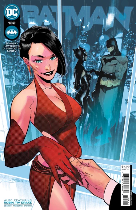 I LOVE how they integrated the Batman logo!!!  #batman #132 coverAnd ⁦⁩ ⁦⁩ and team doing a Great job again! Out 7 February ;)  