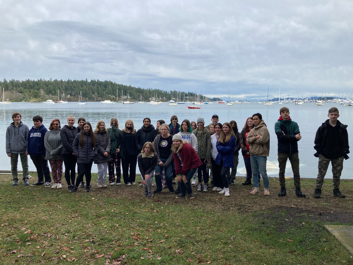Jearnie10's tweet photo. Students from @SD63Bayside came for a visit with our Marine Science 10 students.  It was a great day of collaboration! @SD63Parkland https://t.co/1XPN7IHMC3