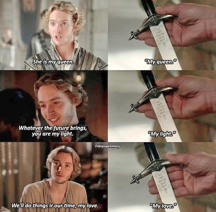 Antomartuok's tweet image. "She is my queen, my light, my love"...

A day like today but in 1544 King Francis was born in France 👑♾️

#Reign ~ #TobyRegbo