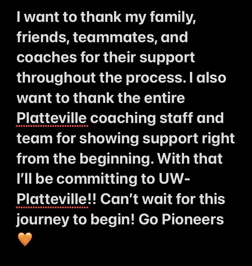 lukebaldwin219's tweet photo. Commited🧡🧡@UWPlattFootball @CoachSheehan12 @CoachAllender7 @Ryan_Munz @RieseDraft  @mmartin1416 https://t.co/MGsFlRNK1r