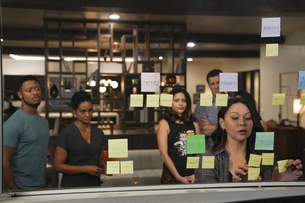 CHENFORDSEN's tweet photo. THE WHOLE GANG BACK WORKING TOGETHER! 🥹🤍 #TheRookie https://t.co/1Obs51Itef