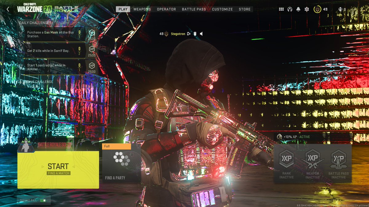 stegotron's tweet photo. When Captain Price has a Glo Kids party right after dropping in #COD #Warzone2 https://t.co/HMYzyMC6ji
